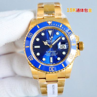 ROLEX Submariner Replica with Blue Dial RW3 2836 Automatic Movement 41MM 904L Steel Watch